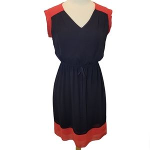 Enforces Studio Orange/ Red Navy Lightweight Dress